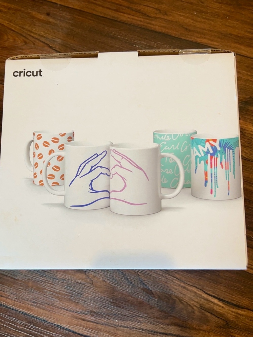 Cricut 15oz 6pc White Ceramic Mug Blanks for Sublimation Creating Custom Designs